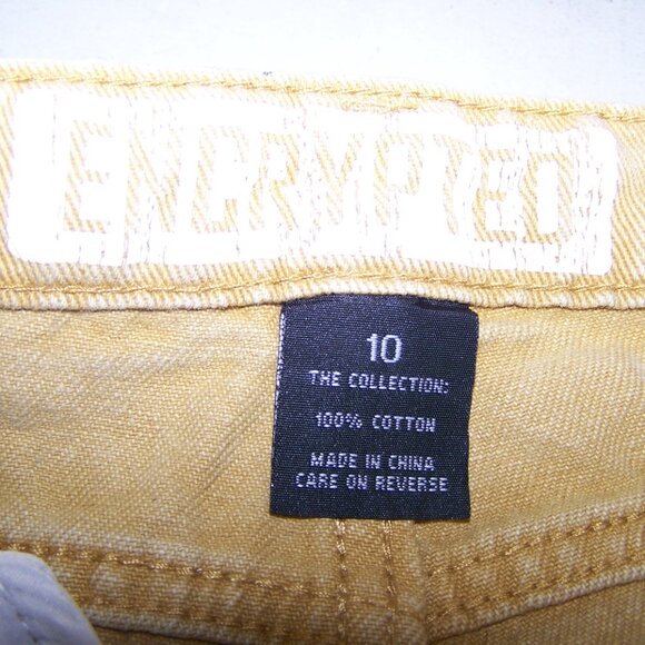 Encrypted Brand Youth Size 10 Distressed Jeans - Picture 6 of 10